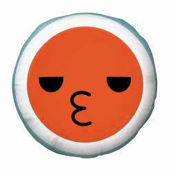 画像集#005のサムネイル/「太鼓の達人」の一番くじに登場。ドンちゃんのフェイスクッションなどが当たる