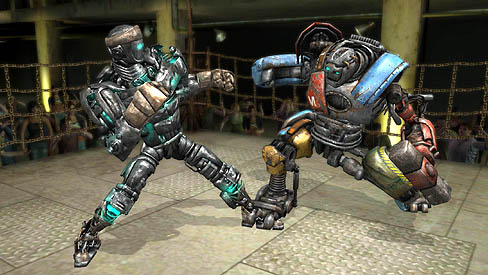 画像集#004のサムネイル/［TGS 2011］ユークスが開発するロボットボクシングゲーム「REAL STEEL」が，ダウンロード専用でリリース決定。原作映画の設定を，忠実に再現したユニークなゲーム