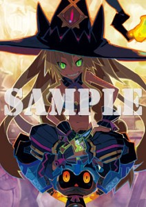 画像集#002のサムネイル/「魔女と百騎兵」,購入特典を公開。セクシーな魔女様のテレカやタペストリーなど