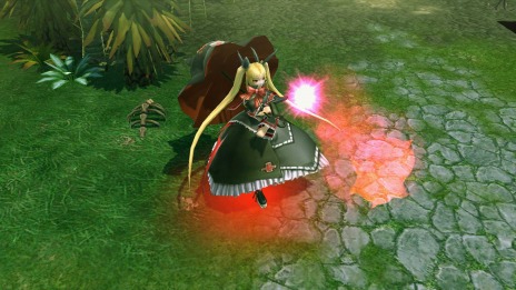 画像集#004のサムネイル/「カオスヒーローズオンライン」，「BLAZBLUE」とのコラボキャラクター第3弾「レイチェル・アルカード」が実装