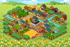 画像集#001のサムネイル/今度は時代や国には縛られない。新作箱庭育成ゲーム「くにつく」のサービスがGREEにて本日開始