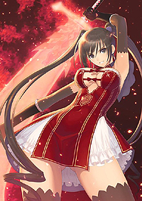 画像集#027のサムネイル/「シャイニング・ブレイド」,もう一人の主人公「サクヤ」を始めとする5人と1匹の主要キャラ,ストーリーやゲームシステムの一部を公開