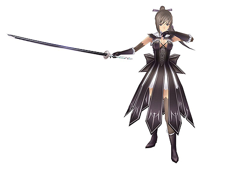 画像集#029のサムネイル/「シャイニング・ブレイド」,もう一人の主人公「サクヤ」を始めとする5人と1匹の主要キャラ,ストーリーやゲームシステムの一部を公開