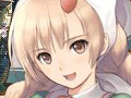 「シャイニング・ブレイド」3人目の主人公リックは,霊刃に変身する3人の少女と共に戦う。黒猫リンリンの人型バージョンも