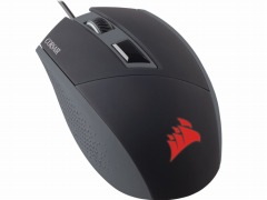 公称重量85gで左右対称形状のシンプルなCorsair製ゲーマー向けマウス「KATAR」が発売