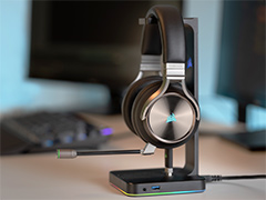 Corsair,ワイヤレス&ワイヤード両対応の新ヘッドセット「VIRTUOSO RGB Wireless」を発表。ガンメタルの特別カラーも用意