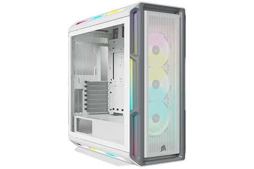画像集#002のサムネイル/Corsairの新型ミドルタワーPCケース「iCUE 5000T RGB」と「iCUE 5000X RGB」の白色モデルが発売に