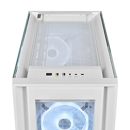 画像集#009のサムネイル/Corsairの新型ミドルタワーPCケース「iCUE 5000T RGB」と「iCUE 5000X RGB」の白色モデルが発売に