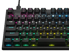 Corsair,光学式キースイッチの10キーレスキーボード「K60 PRO TKL OPX」をAmazon限定で発売。予約は9月23日から