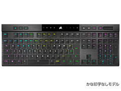 かな刻印を省略したCorsair製キーボード「K100 AIR Wireless」と「K60 PRO TKL」が6月30日に発売