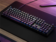 75%サイズのキーボードやブランド初の開放型ヘッドセットなど,Corsairのゲーマー向けデバイス4製品が11月3日に発売