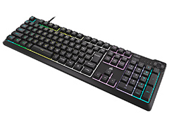 防滴仕様のメンブレン式ゲーマー向けキーボード「Corsair K55 CORE RGB」が1月26日発売