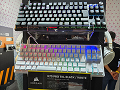 ȯ䤵줿ФΥԥɥбο10쥹ܡɡK70 PRO TKLפCorsair֡ǥåTGS2024