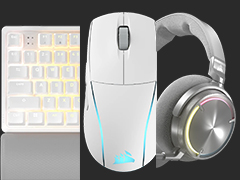 白いゲーマー向けデバイスで統一したいならCorsair! 上質かつスペックも高いキーボードとマウス,ヘッドセットを紹介しよう【PR】