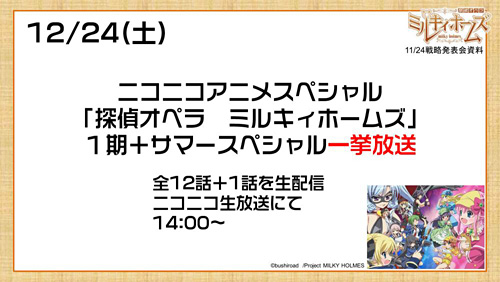 画像集#022のサムネイル/テレビアニメ「カードファイト!! ヴァンガード」第2期の制作も発表された「ヴァンガード&ミルキィホームズ戦略発表会(冬)」をレポート