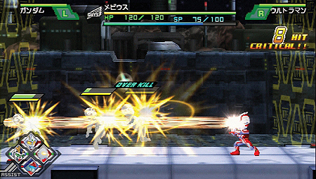 画像集#022のサムネイル/PSP「グレイトバトル フルブラスト」が2012年3月1日に発売。バンプレストレーベルの「コンパチヒーロー」シリーズがついに再始動