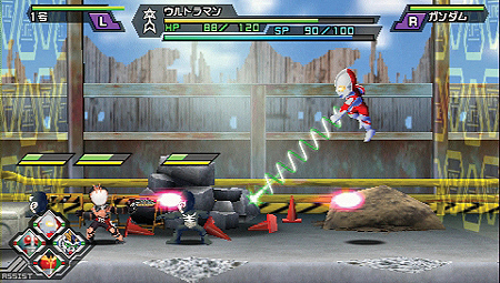 画像集#023のサムネイル/PSP「グレイトバトル フルブラスト」が2012年3月1日に発売。バンプレストレーベルの「コンパチヒーロー」シリーズがついに再始動