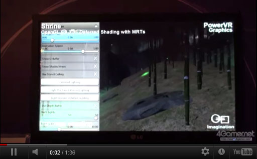 PowerVR Series6Υǥ2Deferred Shading with MRTs