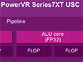 Imagination,次世代GPU「PowerVR Series7」を発表。据置型ゲーム機を狙う上位モデルSeries7XTと下位モデルSeries7XEの2種類を用意