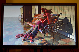 画像集 No.009のサムネイル画像 / 英Imagination，レイトレ対応GPU「PowerVR Wizard」の実動チップによるリアルタイムデモを世界初公開
