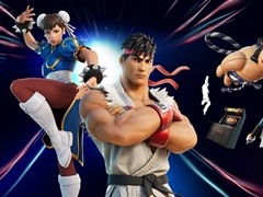 「フォートナイト」と「ストリートファイター」がコラボレーション。リュウと春麗に加え,ストリートファイターモチーフのアイテムが登場