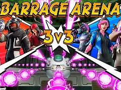 「フォートナイト」新クリエイティブマップ「BARRAGE ARENA 3v3」が公開に。弾幕STGのようなスリリングな体験ができる