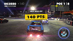 画像集#007のサムネイル/「DiRT Showdown」の最新情報公開。ただ当てればいいってものじゃない，ライバル車に与えるダメージについて