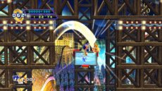 画像集#015のサムネイル/「ソニック・ザ・ヘッジホッグ4 エピソードII」雪山に建設された無人の遊園地が舞台となるステージ「ホワイトパーク」とマルチプレイを紹介