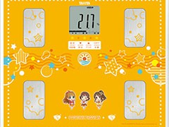 今度はポジティブパッションモデル。タニタと「アイドルマスター シンデレラガールズ」のコラボによる音声体組成計の予約受付が開始に