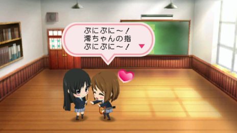 画像集#002のサムネイル/「けいおん! 放課後ライブ!! HD Ver.」条件を満たすことで発生する“ちびキャライベント”や,収録楽曲&衣装の一部を紹介