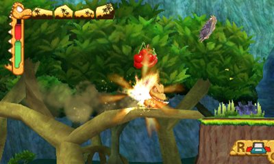 画像集#006のサムネイル/「ゴン バクバクバクバクアドベンチャー」基本的なゲームの流れや,ジャイロセンサーを使った遊び方を紹介