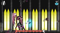 画像集#012のサムネイル/「Dokuro」,体験版第2弾「ステージ2」が本日配信。テケテケ動く可愛い主人公と一緒に,手強さを増す骨太ギミックに挑戦しよう