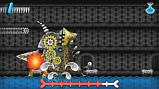 画像集#013のサムネイル/「Dokuro」,セーブデータが引き継げる体験版の最終章が本日配信。「魔界の厨房」がモチーフのステージ3には「赤チョーク」で火をつけるギミックが登場