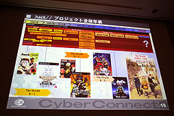 画像集#015のサムネイル/［CEDEC 2012］“ゲーム会社だから，CC2だからできること”とは。セッション「『ドットハック セカイの向こうに』 ゲーム会社が作る3D立体映像」レポート