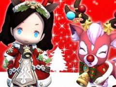 「ダンジョンストライカー」新ペット「赤鼻のトナカイ」や新アバターキューブ「サンタ」を実装。クリスマスイベントも開催