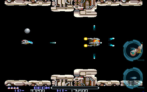 画像集#004のサムネイル/【PR】「Androidアプリレビュー」第4回：横スクロールSTGの名作「R-TYPE」。あの当時の迫力がそのままAndroidで楽しめる！