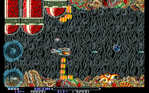 画像集#014のサムネイル/【PR】「Androidアプリレビュー」第4回：横スクロールSTGの名作「R-TYPE」。あの当時の迫力がそのままAndroidで楽しめる！