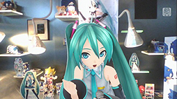 画像集#005のサムネイル/「初音ミク -Project DIVA- f」,ミクが現実世界に飛び出すかのような「ARライブ」モードなど,楽曲/モジュールの情報を公開