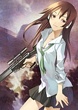 画像集#001のサムネイル/「ガン・ブラッド・デイズ」のストーリーや,イラストレーターkyo氏の描いたキャラクターを公開