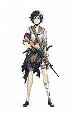 画像集#004のサムネイル/「ガン・ブラッド・デイズ」のストーリーや,イラストレーターkyo氏の描いたキャラクターを公開