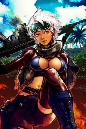 画像集#004のサムネイル/「ガン・ブラッド・デイズ」,豪華イラストレーター陣がデザインを手掛けた登場キャラ5人のイラストを公開