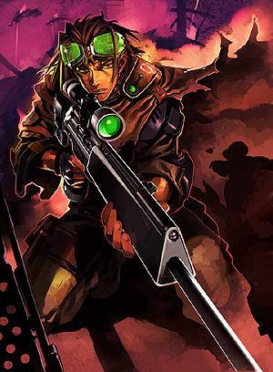 画像集#005のサムネイル/「ガン・ブラッド・デイズ」,豪華イラストレーター陣がデザインを手掛けた登場キャラ5人のイラストを公開