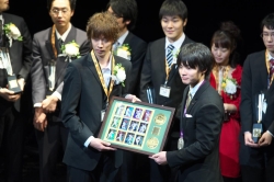 画像集#008のサムネイル/KONAMIのアーケードタイトルチャンピオンが六本木に集結。「KONAMI Arcade Championship 2012 グランドフィナーレ〜授賞祝賀会〜」レポート