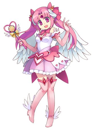 画像集#001のサムネイル/「新・剣と魔法と学園モノ。 刻の学園」魔法少女学科の教師「アヤメ先生」と学園の校長「オーギュスト先生」を紹介