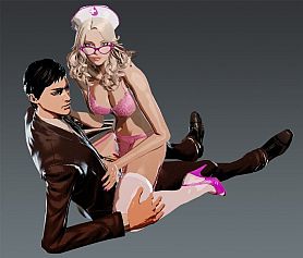 画像集#056のサムネイル/「KILLER IS DEAD」,モンドの強化に不可欠な処刑アクション「ファイナルジャッジメント」が明らかに。京都でヤクザと戦うエピソード「闇に消えた虎」も公開