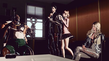 画像集#003のサムネイル/「KILLER IS DEAD」,モンドが繰り出す必殺技「アドレナリンバースト」や,暴走特急列車と対決するエピソード「憧れを運ぶ男」の内容を紹介