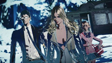 画像集#025のサムネイル/「KILLER IS DEAD」,モンドが繰り出す必殺技「アドレナリンバースト」や,暴走特急列車と対決するエピソード「憧れを運ぶ男」の内容を紹介