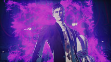 画像集#034のサムネイル/「KILLER IS DEAD」,モンドが繰り出す必殺技「アドレナリンバースト」や,暴走特急列車と対決するエピソード「憧れを運ぶ男」の内容を紹介