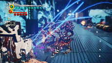 画像集#043のサムネイル/「KILLER IS DEAD」,モンドが繰り出す必殺技「アドレナリンバースト」や,暴走特急列車と対決するエピソード「憧れを運ぶ男」の内容を紹介