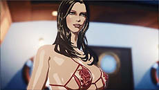画像集#048のサムネイル/「KILLER IS DEAD」,メインミッションのほかに存在する3つのゲームモードを紹介。ご褒美要素の中でも究極の「下着プレゼント」とは!?